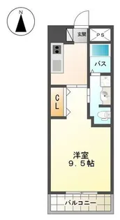 ヴィーナス(Venus)【1階】の間取り