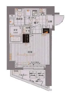VALESIA椎名町駅前CITY【3階】の間取り