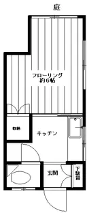 松井荘【1階】の間取り