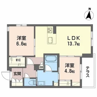 リオ・ブランコ【1階】の間取り