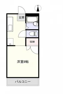セリレ富町【2階】の間取り