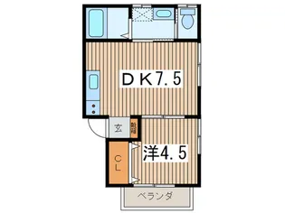 シ-サイドツ-【1階】の間取り