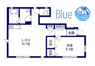 コンフォーザ松籟【1階】の間取り