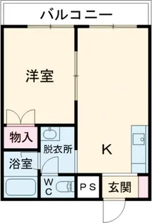 エスポアールII【2階】の間取り