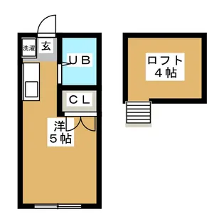 エルパティオ経堂【1階】の間取り
