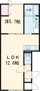 ラメゾン豊岡【1階】の間取り