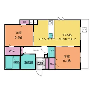 CASA AVANTI【3階】の間取り