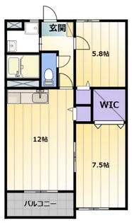 プリントス【1階】の間取り