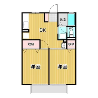 ひまわり館【1階】の間取り