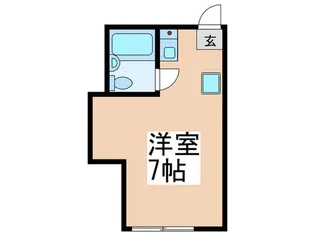 コーポ芙蓉【1階】の間取り