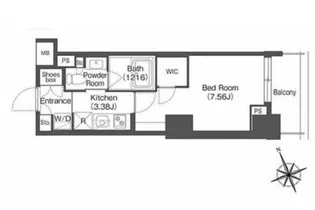 コンフォリア西荻窪【7階】の間取り