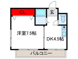 セイントヒル緑地【2階】の間取り