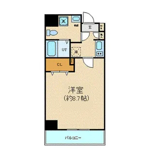 プレール・ドゥーク浅草II【3階】の間取り