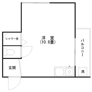 レイハウス【1階】の間取り