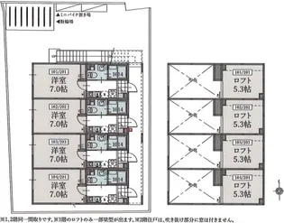 グレイスウッド武蔵中原【2階】の間取り