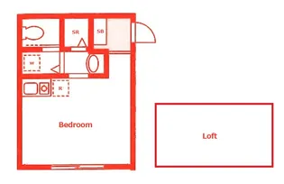 フェリーチェ上反町A号棟【1階】の間取り