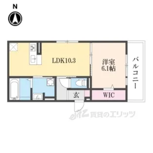 マハナハイツ【2階】の間取り