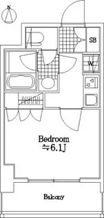 プラチナコート多摩川イースト【5階】の間取り