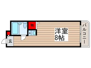 ラ・ペ所沢【3階】の間取り