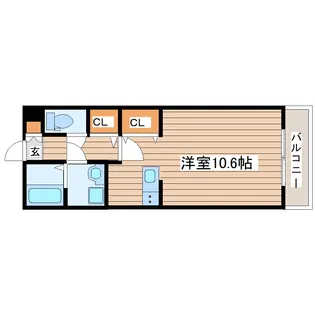 カーサプリメーラ【1階】の間取り