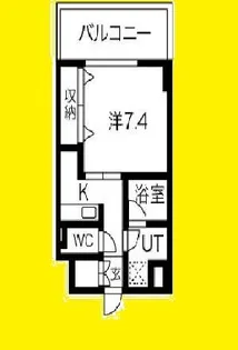 DOLCE VITA I【9階】の間取り