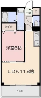 ラッフィナート【2階】の間取り