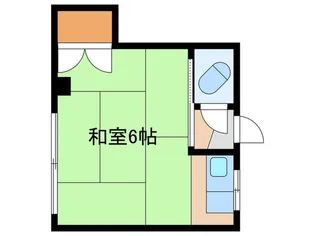 浜田ビル【4階】の間取り