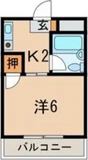 ラフィーネ津門【3階】の間取り