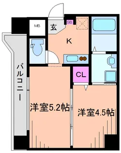 ダイホープラザ新横浜【2階】の間取り