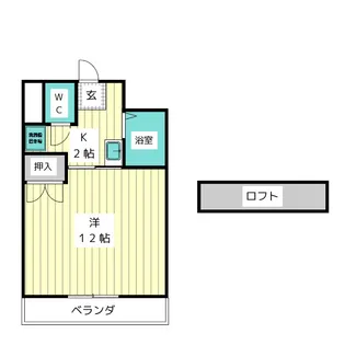 グロリア藤見が丘【6階】の間取り