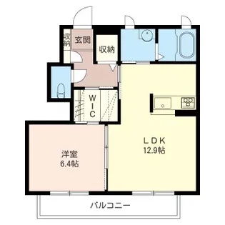 シャーメゾン レミーラ【1階】の間取り