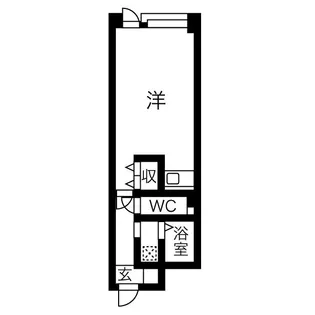 T’sCOURT北22条【3階】の間取り