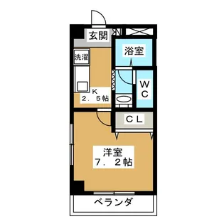ハイムカトレア【3階】の間取り