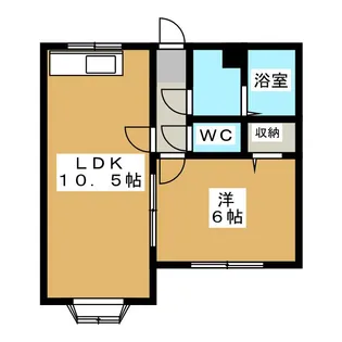 ハイム国谷【3階】の間取り