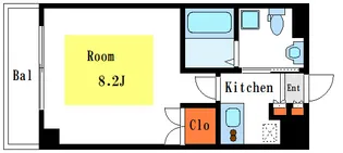 ウエストヴァイン【9階】の間取り