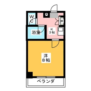 シャイン名藤【3階】の間取り