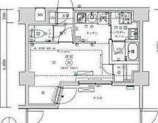 MAXIV武蔵新城TRE【4階】の間取り