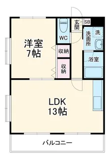 ラ・セフィーロVII【3階】の間取り