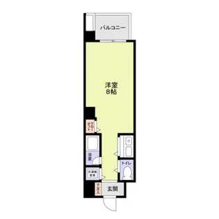 第20シグマビルディング関内【6階】の間取り