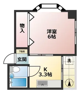 ホワイトハイム【2階】の間取り