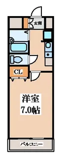 シャトレヴェールII【2階】の間取り