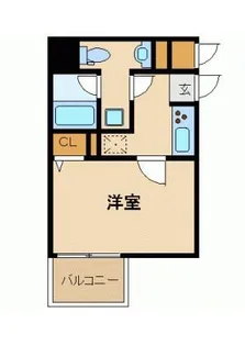 プレール・ドゥーク銀座東【2階】の間取り