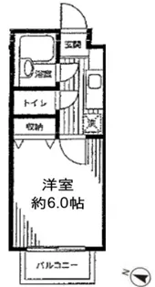 グリーンヒル成増【2階】の間取り