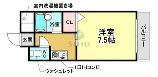 ESTUDIO豊中【3階】の間取り