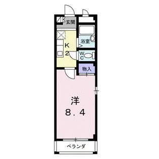 リヴェールマキ【1階】の間取り