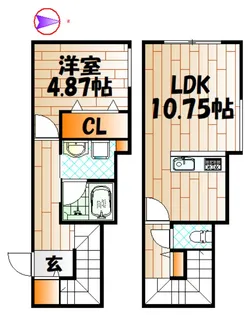 グラン若園の間取り
