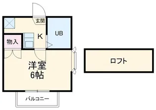 マ・メゾン東海通【2階】の間取り