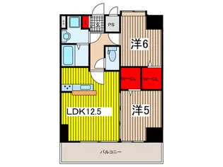 Repos SAKURAGI【2階】の間取り