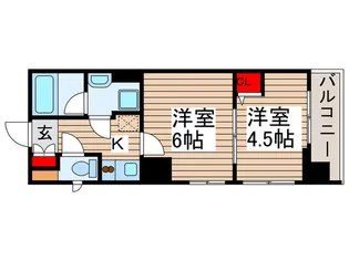 パ-クキュ-ブ上野【3階】の間取り