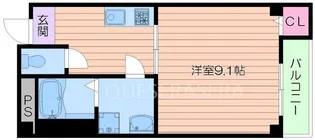 ノルドリュース【4階】の間取り